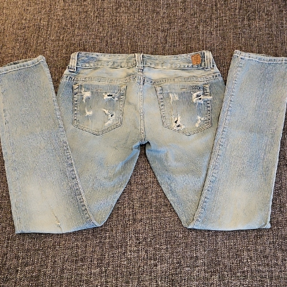 Guess Blue Straight Leg Jeans Classic Denim